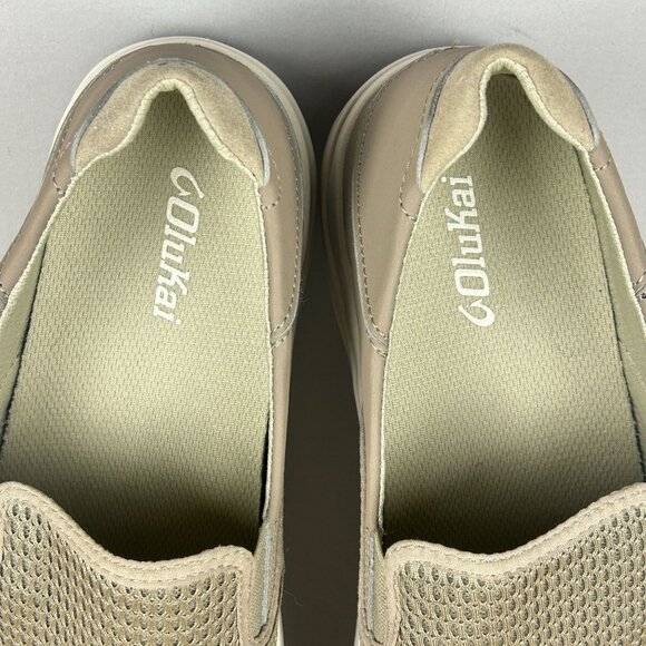 OluKai Tan Slip-On Loafers main image 10